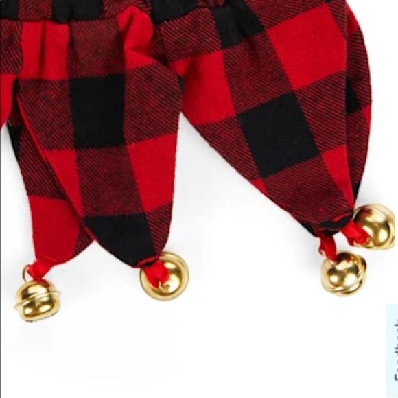 3/$15♥️ NEW Red Buffalo Check Me Out Pet Jester Neckpiece - Picture 3 of 8